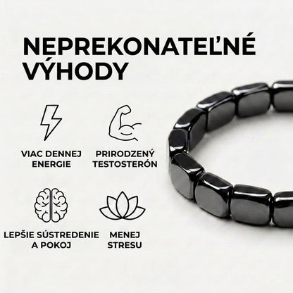 Hematitový náramok Lumo®