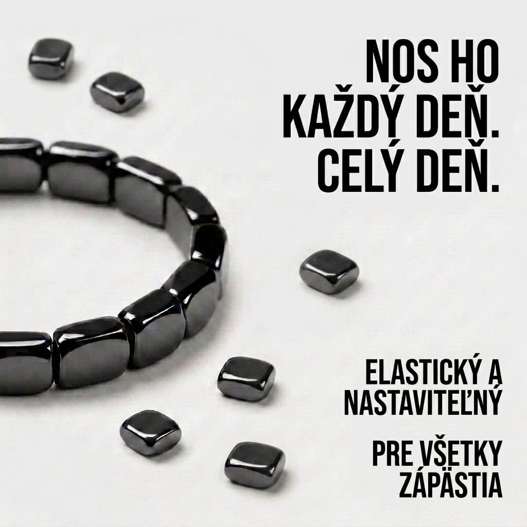 Hematitový náramok Lumo®