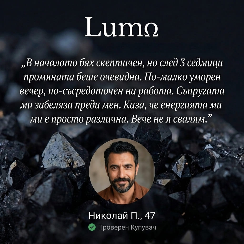 Хематитена гривна Lumo®
