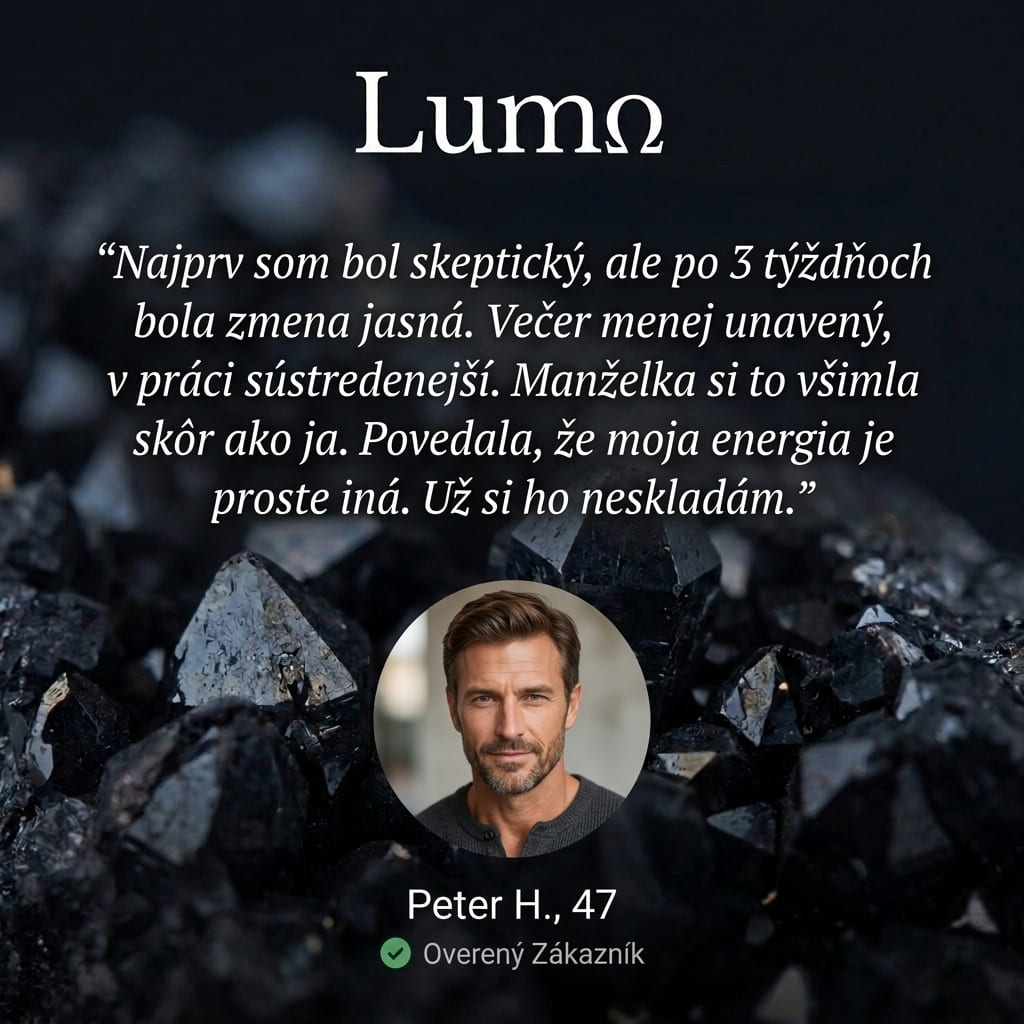 Hematitový náramok Lumo®